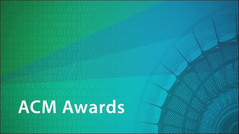 illustration from ACM on the awards