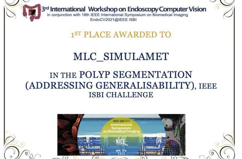 Winner of the 3rd International Endoscopy Computer Vision Challenge (EndoCV)